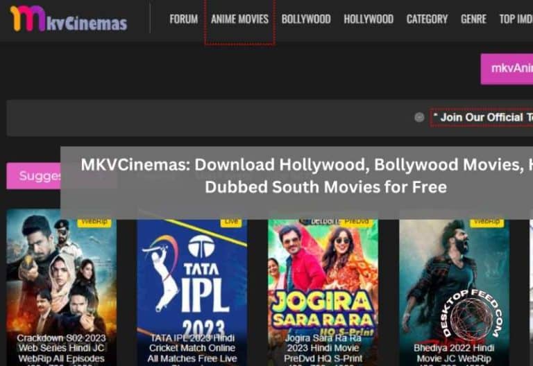 Watch Movies For Free With MkvCinemas