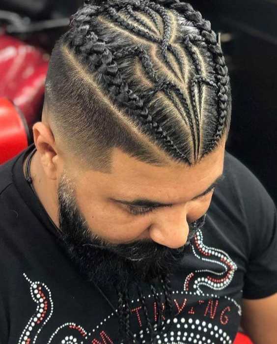 Fulani Braids for Men