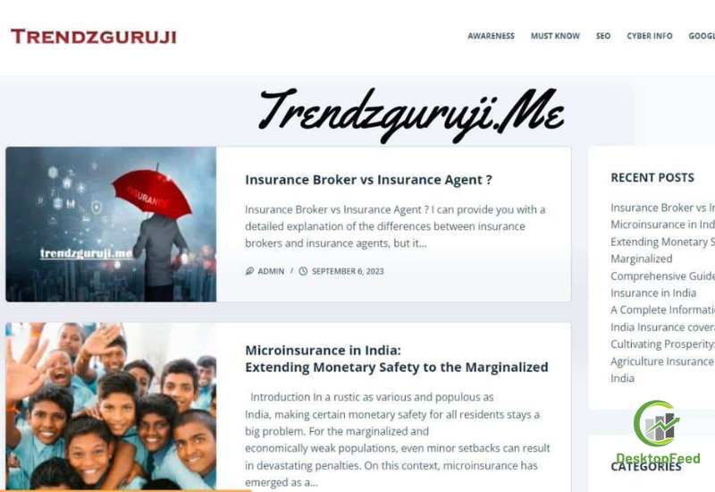 TrendzGuruji.me Awareness Hub