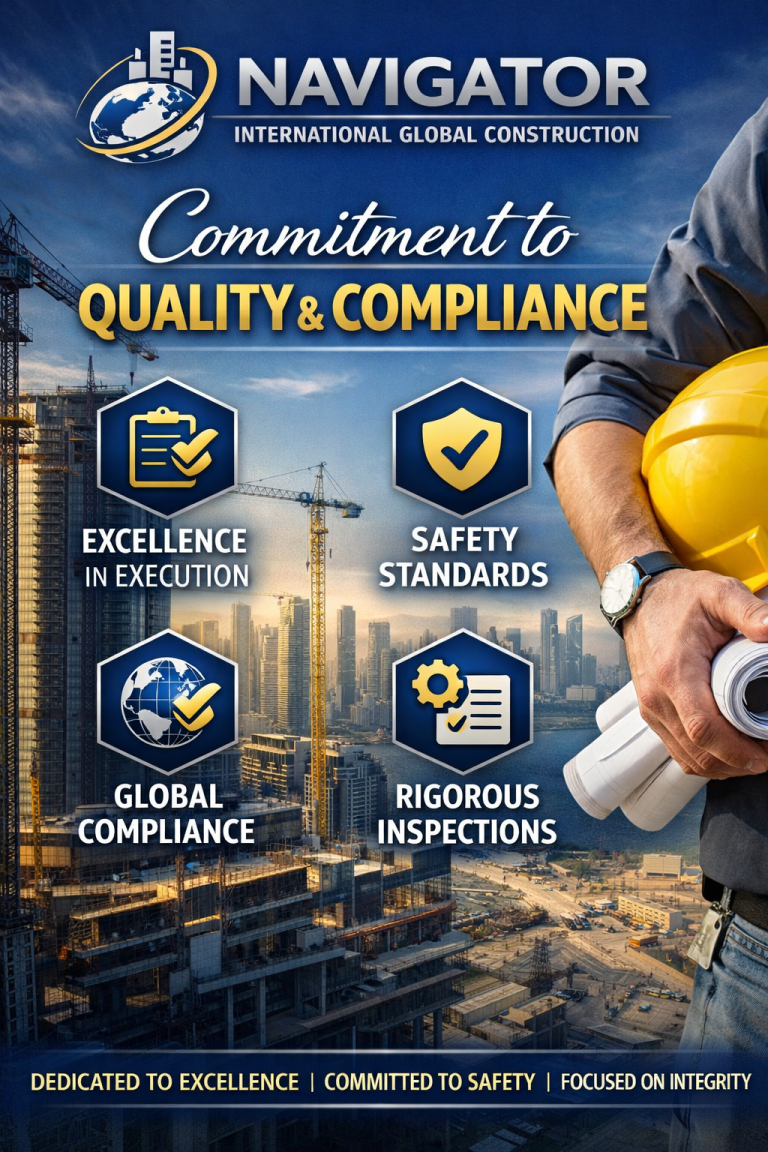 Navigator International Global Construction Commitment to Quality and Compliance